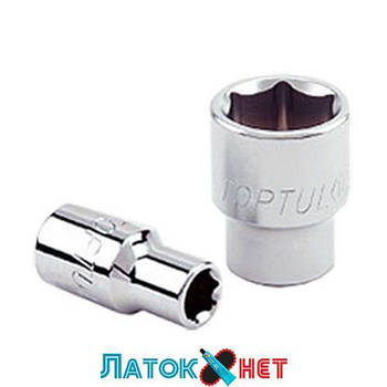 Головка торцева 1/4 14 мм BAEA0814 TOPTUL