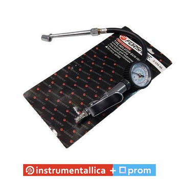 Пістолет для підкачування шин із манометром і наконечником для вантажних коліс 0-15bar у блістері F-STG-04 Forsage