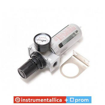 Фільтр вологовіддільник з індикатором тиску для пневмосистеми 1/4 RF-AFR802 Rock Force