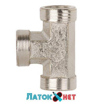 Трійник із внутрішньою різзю 1/4 PT-1863 Intertool