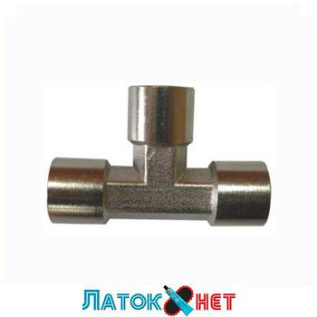 Трійник пневматичний із внутрішньою різзю 1/4 S1277/2 Airkraft