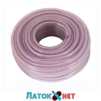 Шланг PVC високого тиску армований 10 мм x 50 м PT-1742 Intertool ціна за бухту
