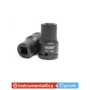 Головка ударна для футорки 1 19 мм 4 гранна FK-4819019 ForceKraft
