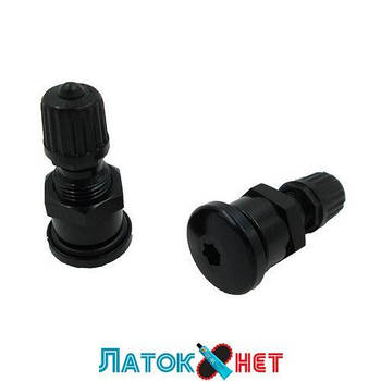 Вентиль легковий розбірний TR-2656 чорний посадка 11,3 мм