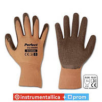 Перчатки защитные Perfect Grip Brown латекс размер 10 RWPGBR10 Bradas