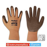 Перчатки защитные Perfect Grip Brown латекс размер 8 RWPGBR8 Bradas