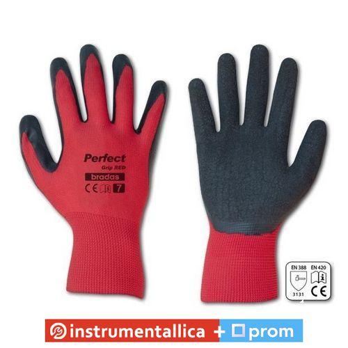 Рукавиці захисні Perfect Grip Red латекс розмір 8 RWPGRD8 Bradas