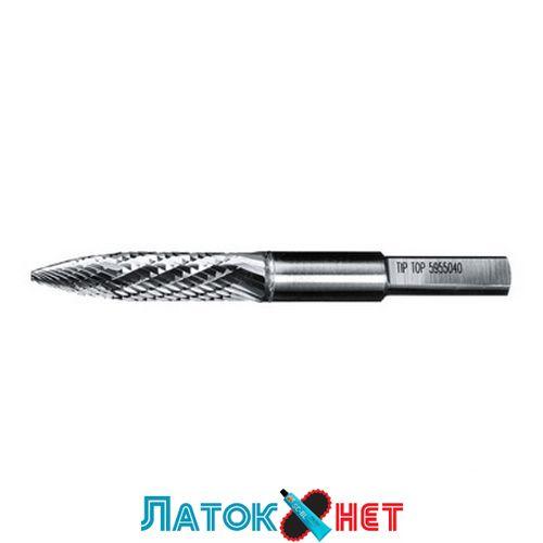 Фреза карбідна твердосплавна гострокінцева d 12 x 100 (60) мм хвостовик 10 мм 5955040 Tip top Німеччина