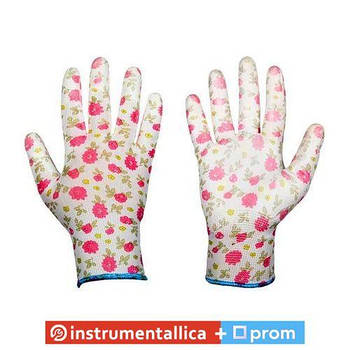 Захисні рукавички, Pure Pretty, поліуретан, розмір 8 RWPPR8 Bradas