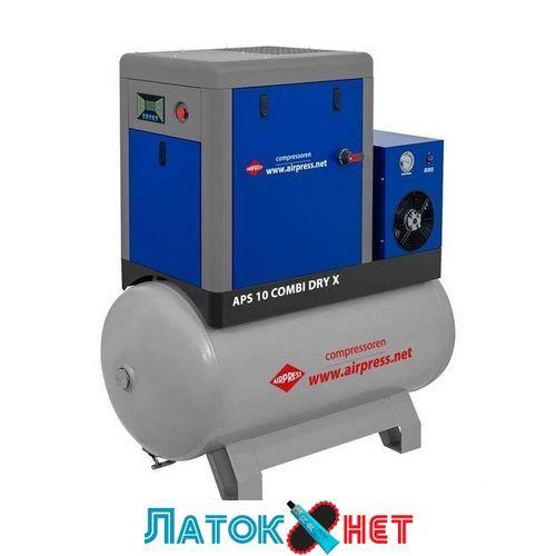 Компресор APS 10 Combi Dry X з осушником і ресивером 500 л 369010 Airpress