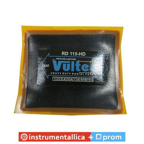 Пластир радіальний Vultec RD-115HD, 75х90мм (жовтий)