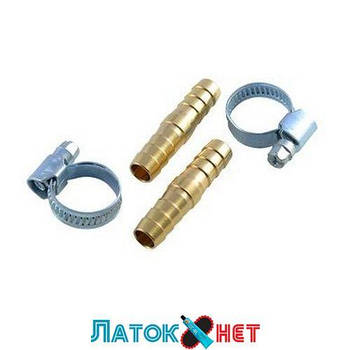 З'єднувач ялинка 12 мм x 12 мм коплект 2 шт. хомути для кріплення в блістері RF-HRC08/08 Rock Force