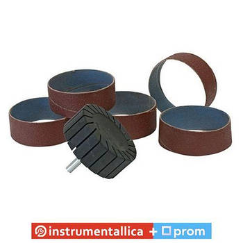 Шліфувальний комплект ES 75 K60 d 75 х 30 мм оправа та шліф.стрічка 5 шт 5955552 Tip top Німеччина