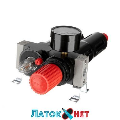 Блок підготовки повітря 1/4 5 мкм 850 л/хв метал професійний PT-1435 Intertool