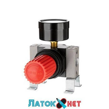 Регулятор тиску 1/4 1-16 бара 1600 л/хв професійний PT-1429 Intertool