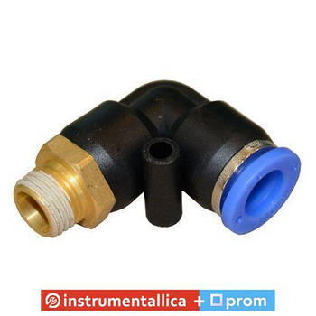 З'єднувач швидкорознімний зовнішня різь 1/2 — пластиковий шланг 12 мм SPL12-04 Airkraft