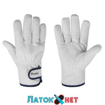 Захисні рукавички з козячої шкіри зі світлою підкладкою WHITEBIRD RWWB105 Bradas