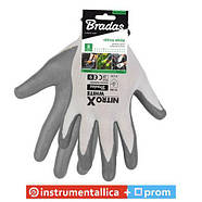 Рукавички захисні NITROX WHITE нітрил розмір 8 RWNWH8 Bradas, фото 2