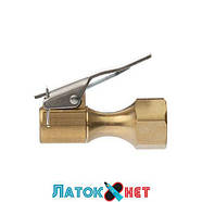 Наконечник для накачування шин із внутрішньою різзю 1/4 латунь PT-5014 Intertool, фото 2