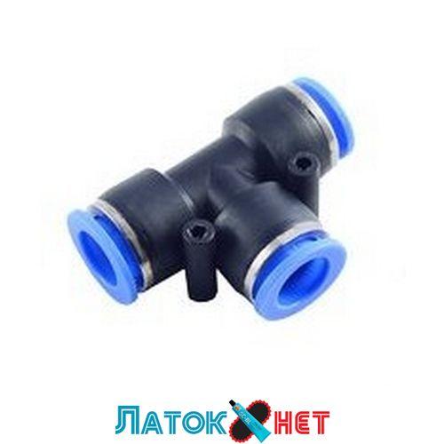 Фітинг T-подібний для пластикових трубок 12 мм RF-SPE12 Rock Force