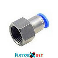 Фитинг для пластиковых трубок 12 мм с внутренней резьбой 1/2 RF-SPCF12-04 Rock Force