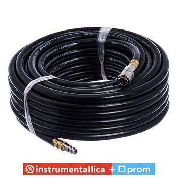 Шланг гумовий повітряний армований 20 атм 6 x 13 мм 10 м зі швидкорознімними з'єднаннями AHC-10-A Airkraft