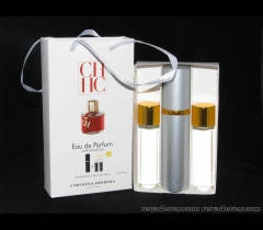 Набір парфумів Travel Perfume Carolina Herrera "CH HC" 3 в 1 15 мл
