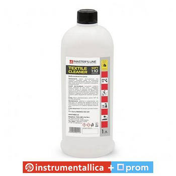 Засіб для хімчистки салону 1:10 Textile cleaner Soft 1 л Masters Line