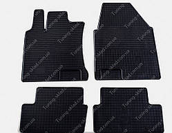 Гумові килимки Ніссан Кашкай 1 в салон (килимки для Nissan Qashqai 1, комплект 4 шт.)