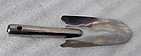 Лопатка посадкова з неіржавкої сталі суцільнометалева, фото 2