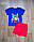 Детский летний комплект для мальчика футболка с печатью и шорты 2,3,4,5,6,7,8 лет, фото 7