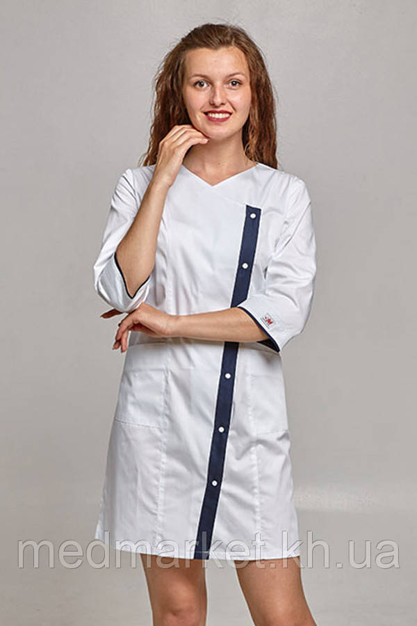 Халат медичний Клеопатра ELIT COTTON, фото 1