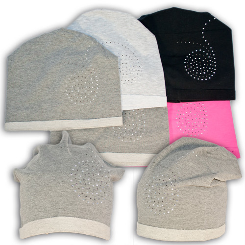 Трикотажна шапочка для дівчаток виробник Польща Трикотажна шапочка для дівчаток виробник Польща