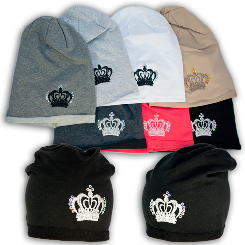 Трикотажна шапочка для дівчаток виробник Польща Трикотажна шапочка для дівчаток виробник Польща