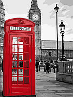Картина по номерам "Звонок из Лондона" 40*50 см Art Craft набор для росписи краски кисточка для взрослых