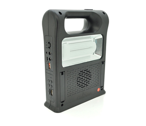 Переносна сонячна система для освітлення CL22+Solar, Power bank 10000mAh, MP3 плеєр, 2*USB виходи, 2 лампочки, фото 2