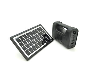 Переносна сонячна система для освітлення ліхтар 8017А+Solar Power bank 10000mAh,MP3 плеєр, USB 3 лампочки, фото 3