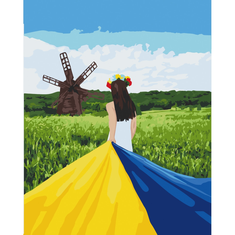 Картина за номерами "Дорога додому" 40*50 см Art Craft набір для розпису фарби для дітей та дорослих