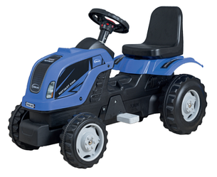 Трактор на педалях MMX MICROMAX (01-003) синій