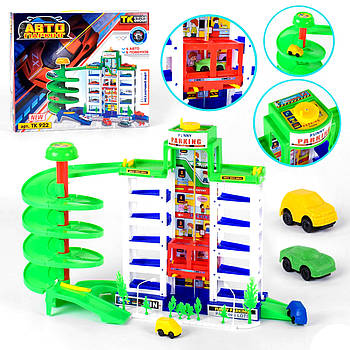 Ігровий набір Гараж "TK Group" (4 машинки, 6 поверхів, аксесуари) TK 922 (12)