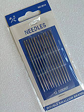 Голки ручної (цілки для шиття) NEEDLES No 0514 (12шт)