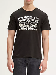 Чоловіча футболка Levis Housemark Tee — Black (XL)