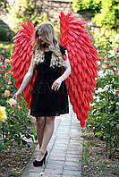 Небольшие красные крылья ангела