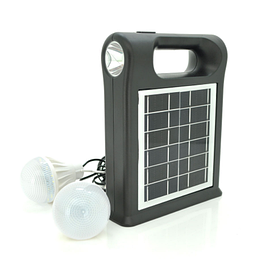 Переносний ліхтар на сонячній батареї CL22+Solar, 2*USB виходу, 2 лампочки, повербанк БЕЗКОШТОВНА доставка