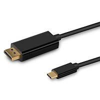 Кабель U&P USB 3.1 Type-C - DisplayPort 4K 60Hz 1.8 м Black (SWE-CA06-BK)