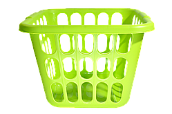 Корзина для зберігання речей, іграшок пластикова Гемопласт