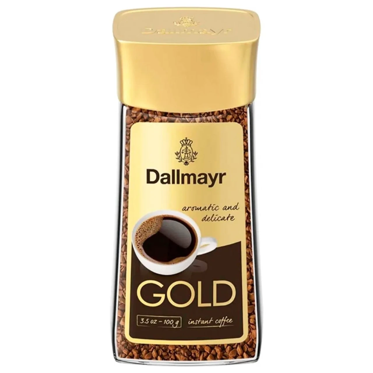 Розчинна кава Dallmayr Gold 100 грамів, фото 1