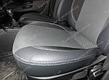 Чохли на сидіння Фіат Лінеа (чохли з екошкіри Fiat Linea стиль Premium), фото 2