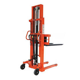 Гідравлічний штабелер 1.5т, підйом 85-3000 мм, вила 1150*330-830 мм, під європалети HS1530PDEP