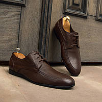 Мужская обувь на низком каблуке. Выбирайте коричневые мужские туфли!